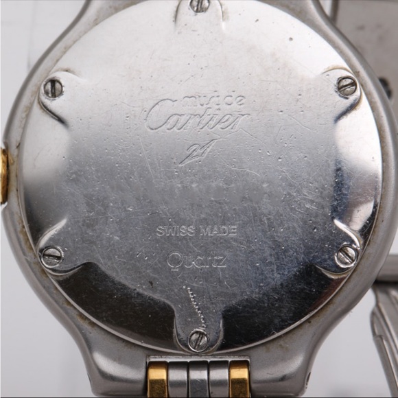 CARTIER Must 21 Gold, Silver & Stainless Steel PRICED TO SELL - Picture 4 of 10